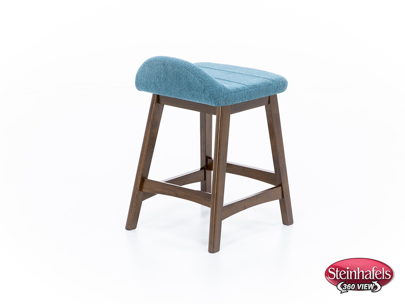 ashy wood grain inch & over bar seat stool  image   
