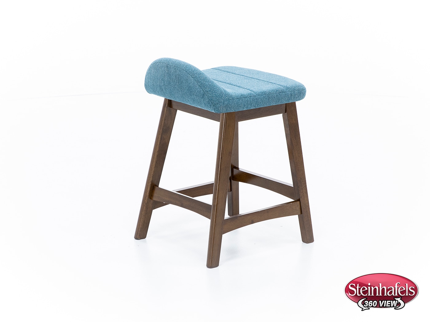ashy wood grain inch & over bar seat stool  image   