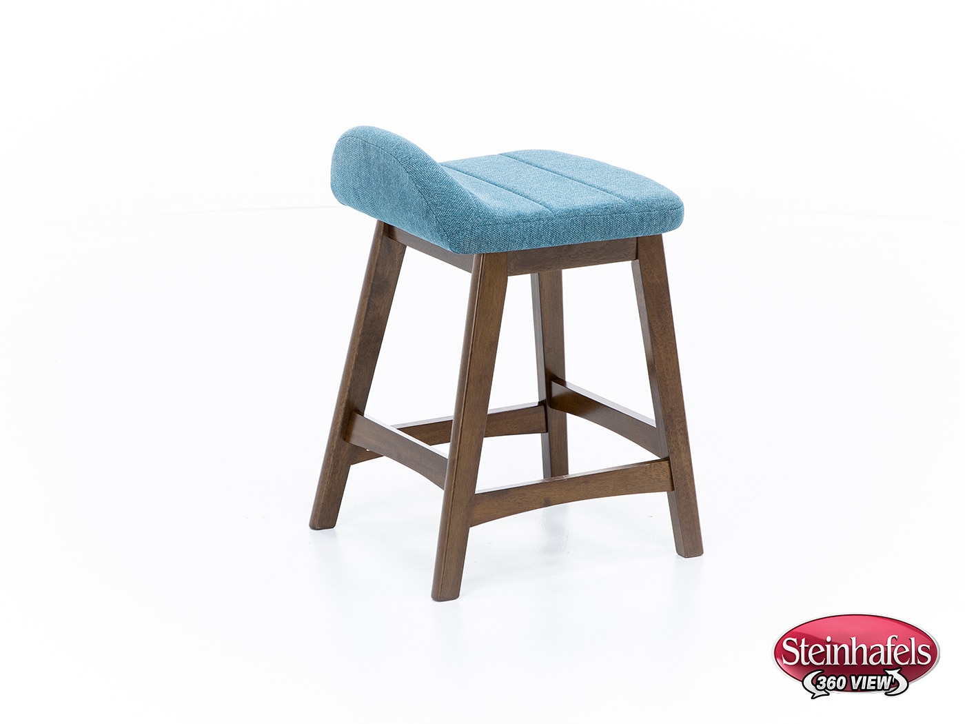ashy wood grain inch & over bar seat stool  image   