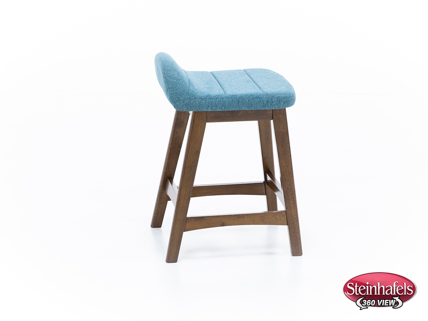 ashy wood grain inch & over bar seat stool  image   
