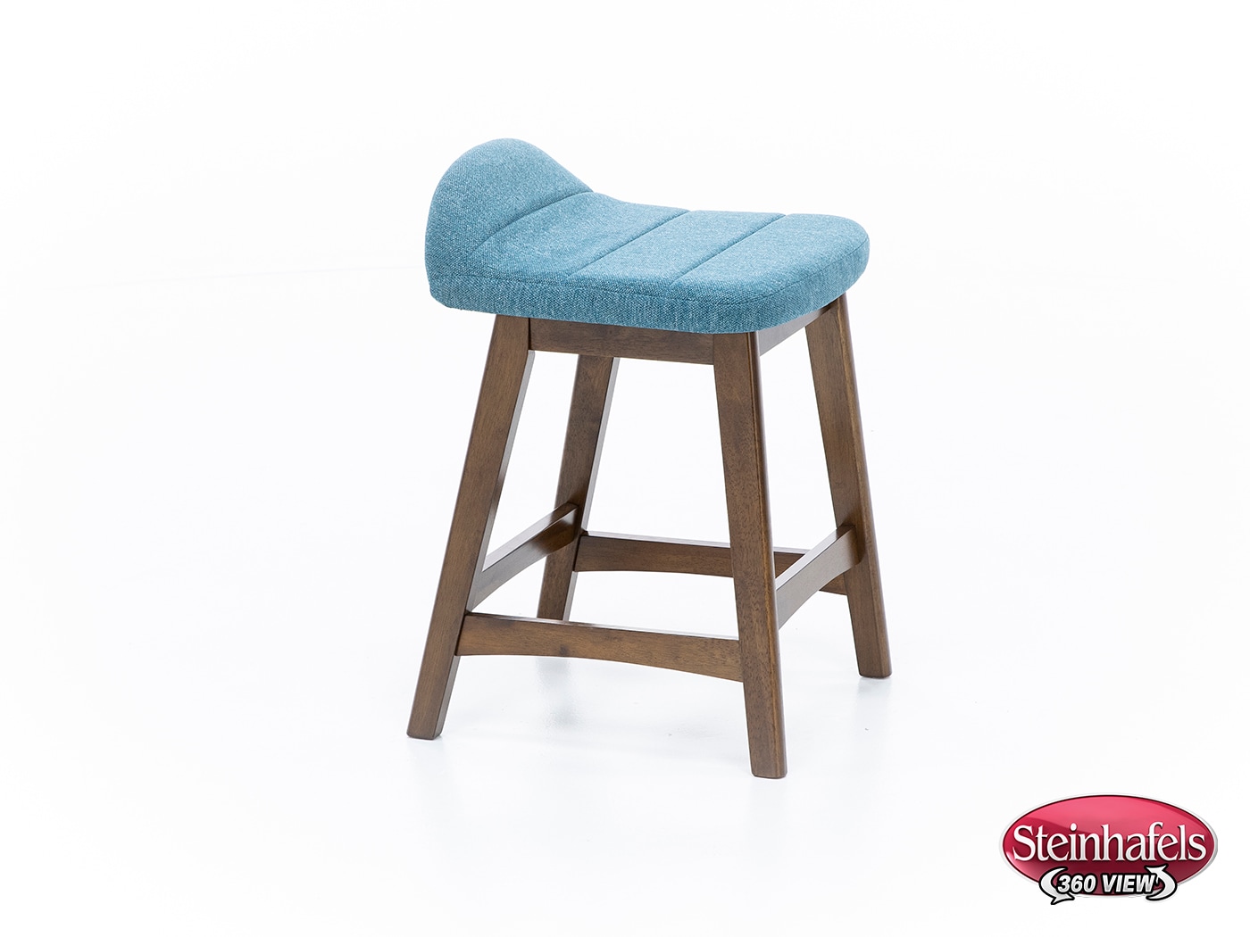 ashy wood grain inch & over bar seat stool  image   