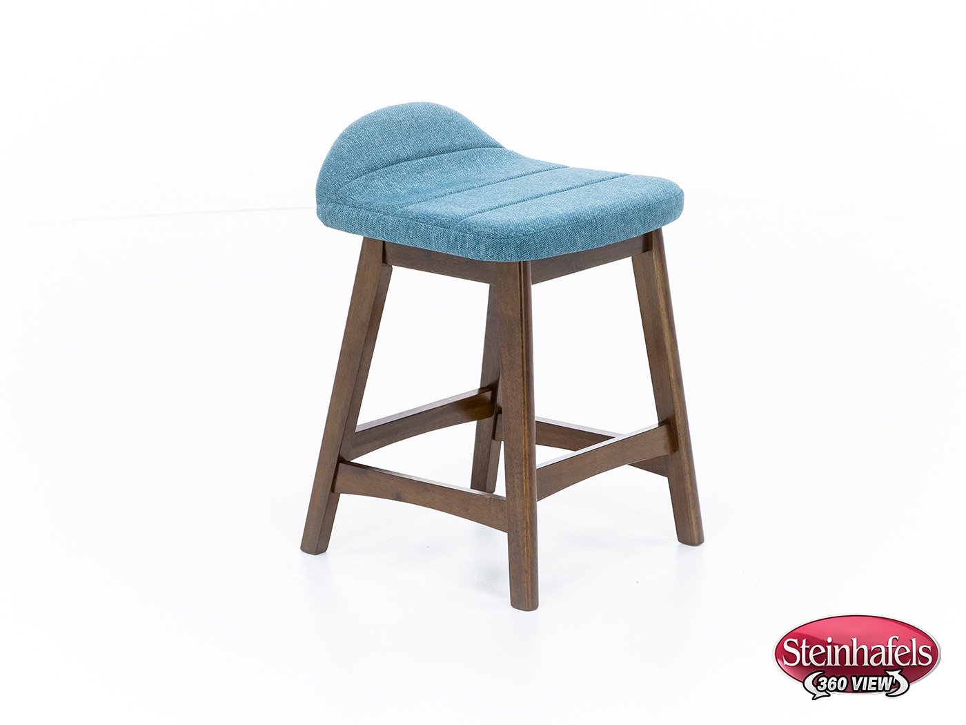 ashy wood grain inch & over bar seat stool  image   