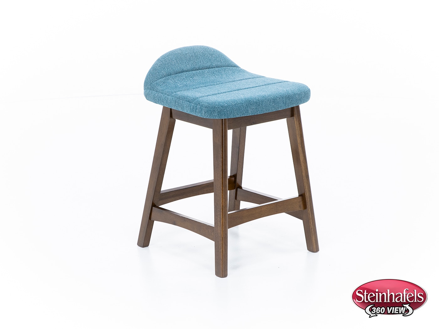 ashy wood grain inch & over bar seat stool  image   