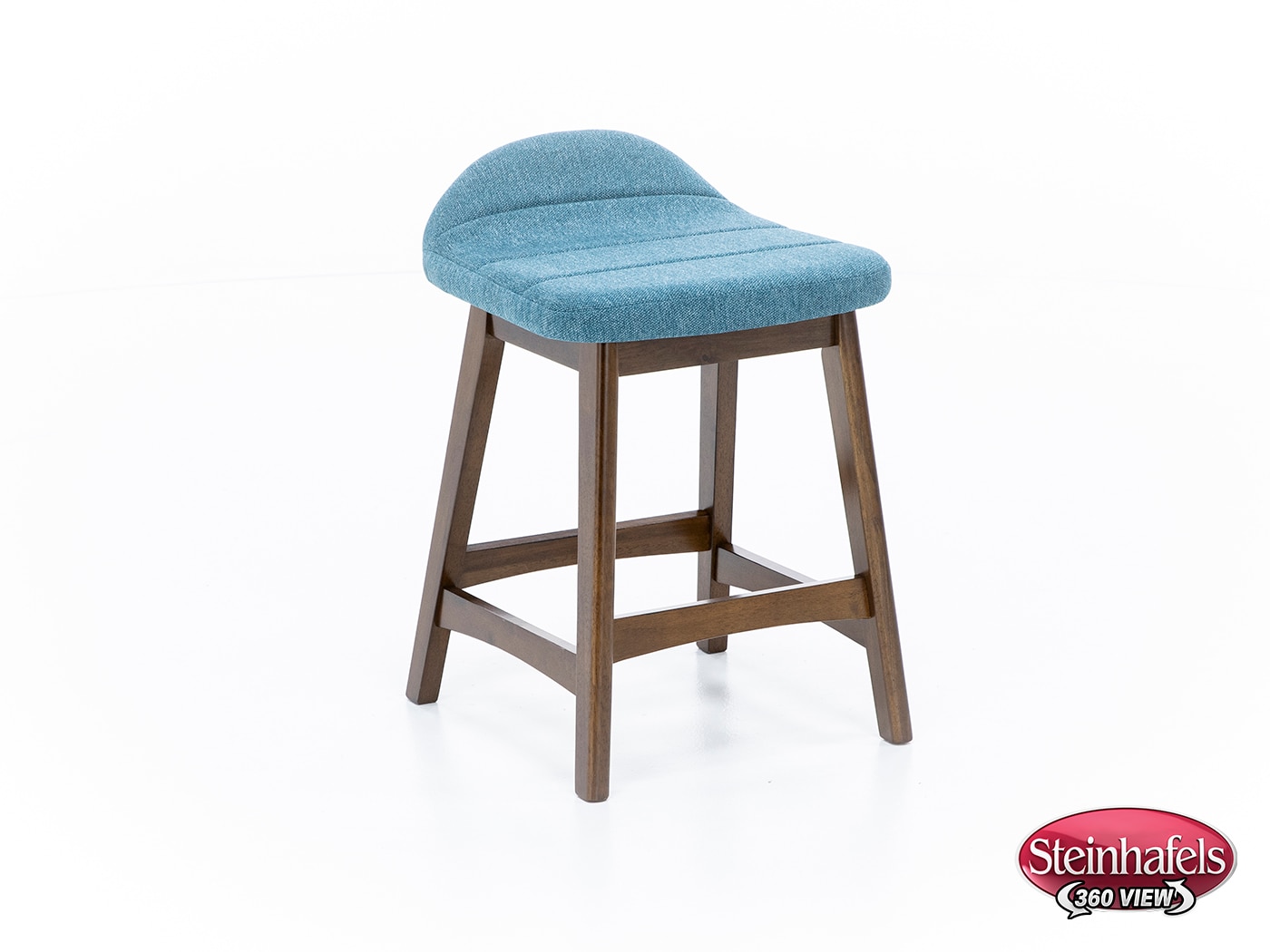 ashy wood grain inch & over bar seat stool  image   