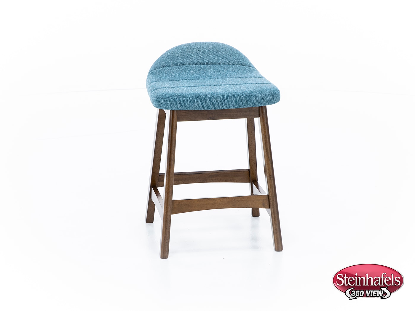 ashy wood grain inch & over bar seat stool  image   