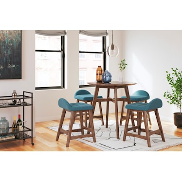 Emma Upholstered Counter Stool