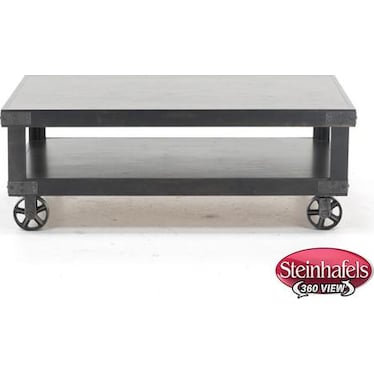 Industrial Ghost Black Cocktail Table
