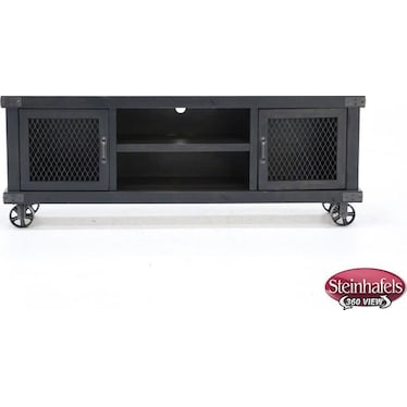 Industrial Ghost Black 74" Entertainment Console