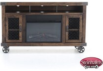 aspen furniture llc brown console  image   