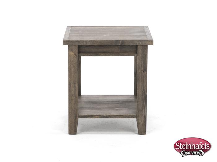 aspen furniture llc brown end table  image   