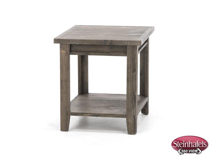 aspen furniture llc brown end table  image   