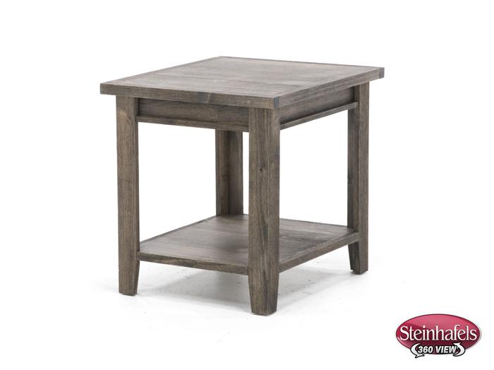 aspen furniture llc brown end table  image   