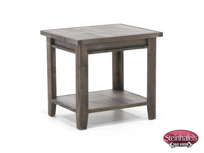 aspen furniture llc brown end table  image   