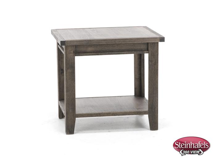 aspen furniture llc brown end table  image   