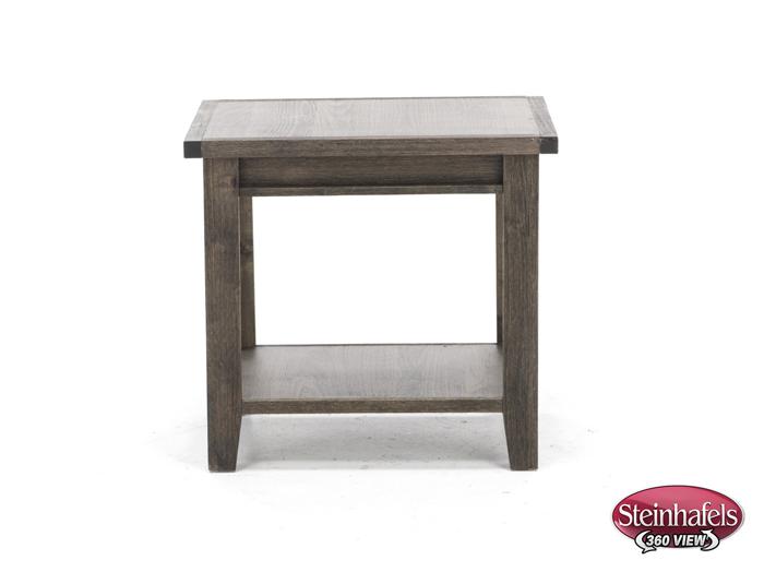 aspen furniture llc brown end table  image   