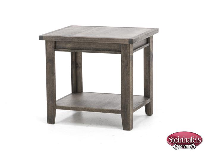 aspen furniture llc brown end table  image   