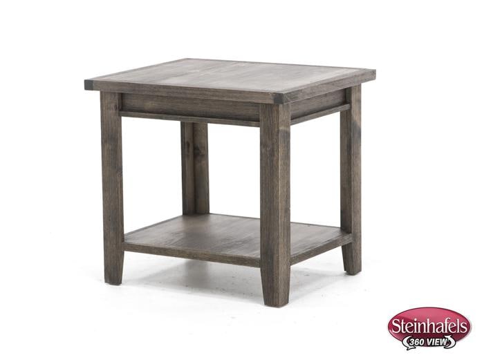 aspen furniture llc brown end table  image   