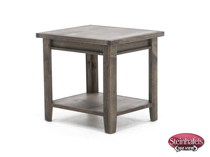 aspen furniture llc brown end table  image   