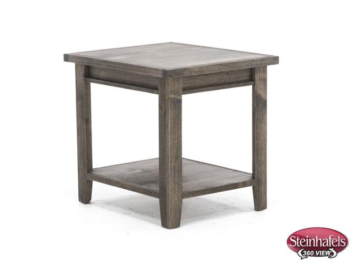 aspen furniture llc brown end table  image   