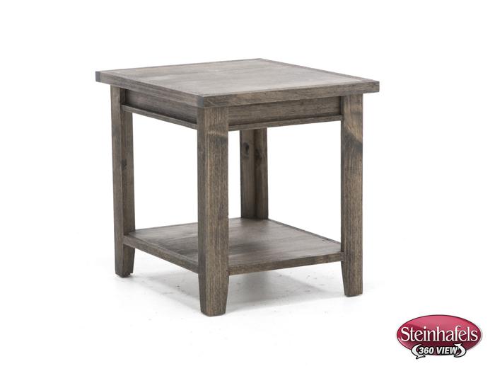 aspen furniture llc brown end table  image   
