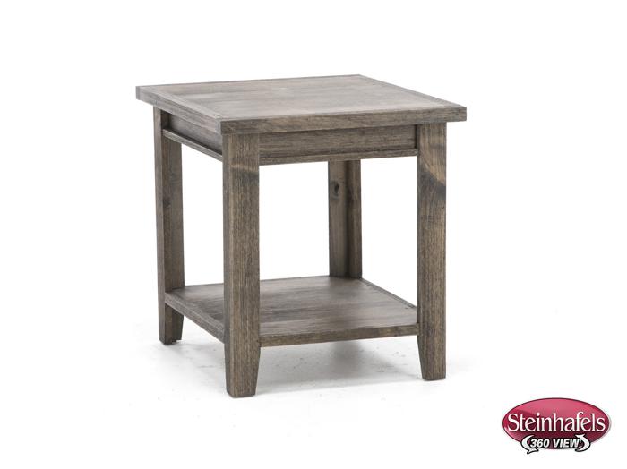 aspen furniture llc brown end table  image   