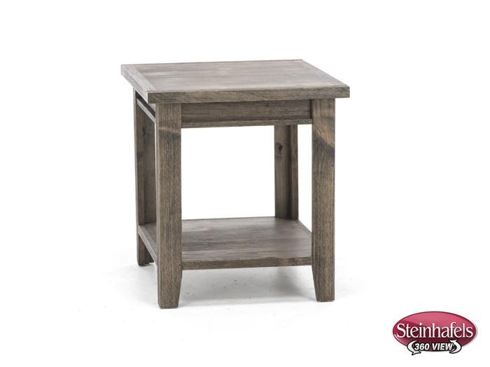 aspen furniture llc brown end table  image   