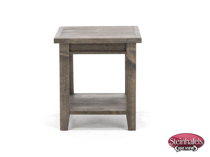 aspen furniture llc brown end table  image   