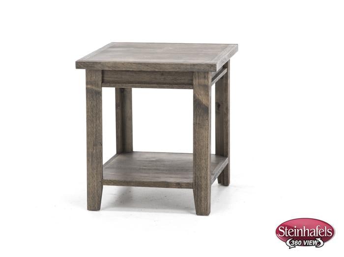 aspen furniture llc brown end table  image   
