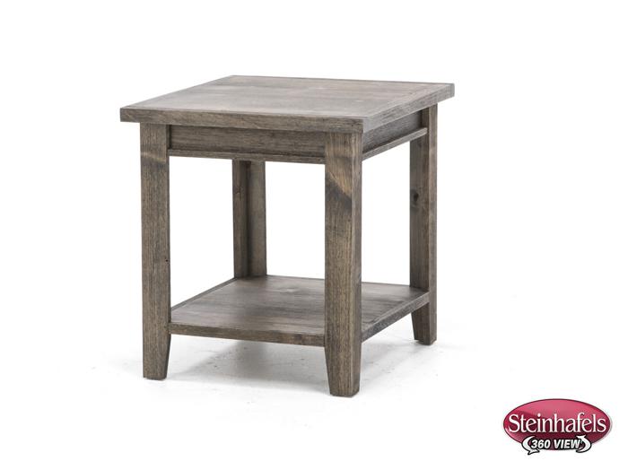 aspen furniture llc brown end table  image   