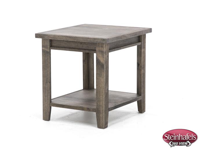 aspen furniture llc brown end table  image   