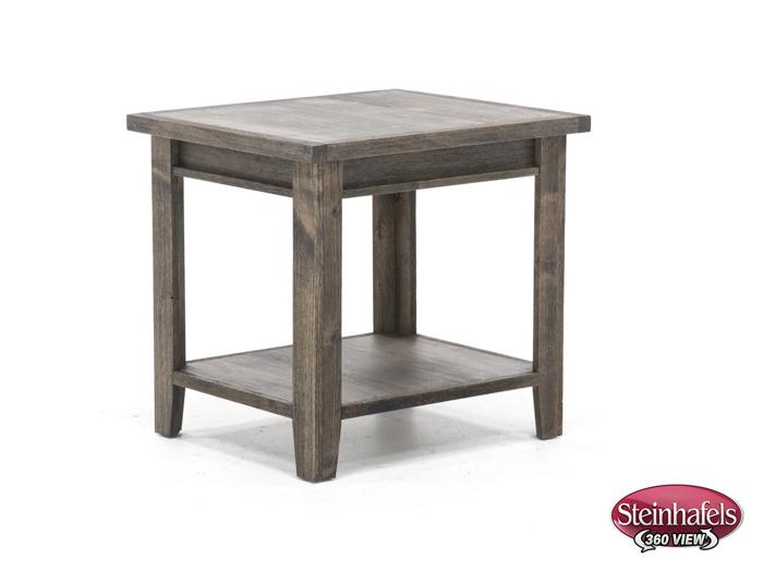 aspen furniture llc brown end table  image   