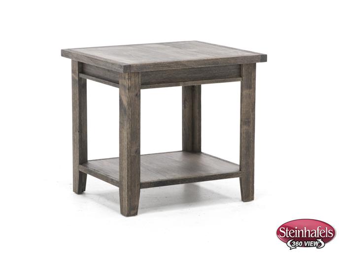 aspen furniture llc brown end table  image   