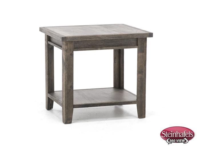 aspen furniture llc brown end table  image   