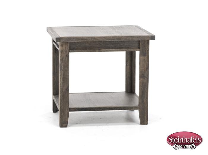 aspen furniture llc brown end table  image   