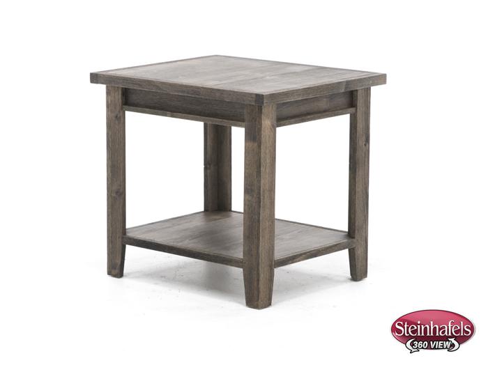aspen furniture llc brown end table  image   