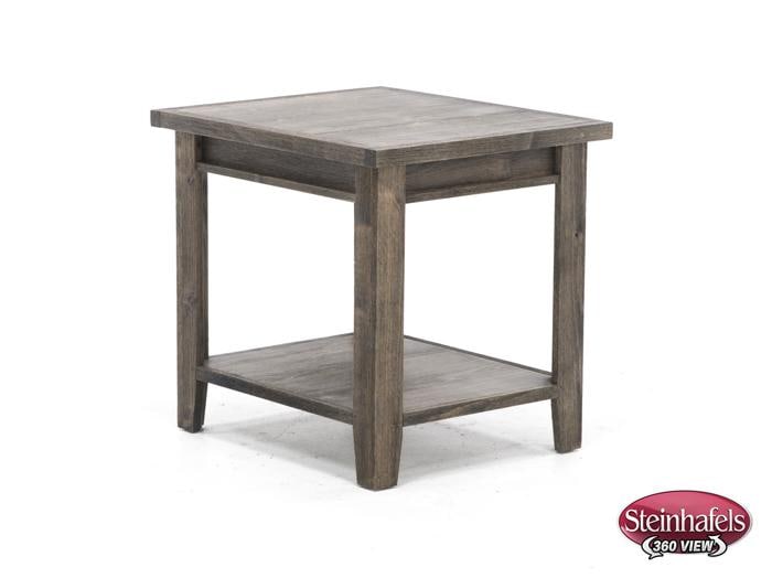 aspen furniture llc brown end table  image   