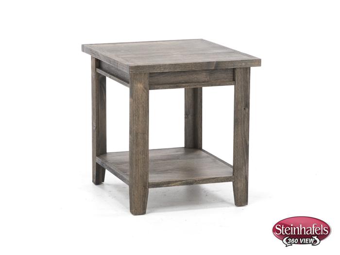 aspen furniture llc brown end table  image   