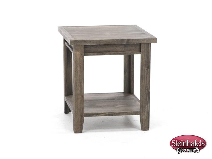 aspen furniture llc brown end table  image   