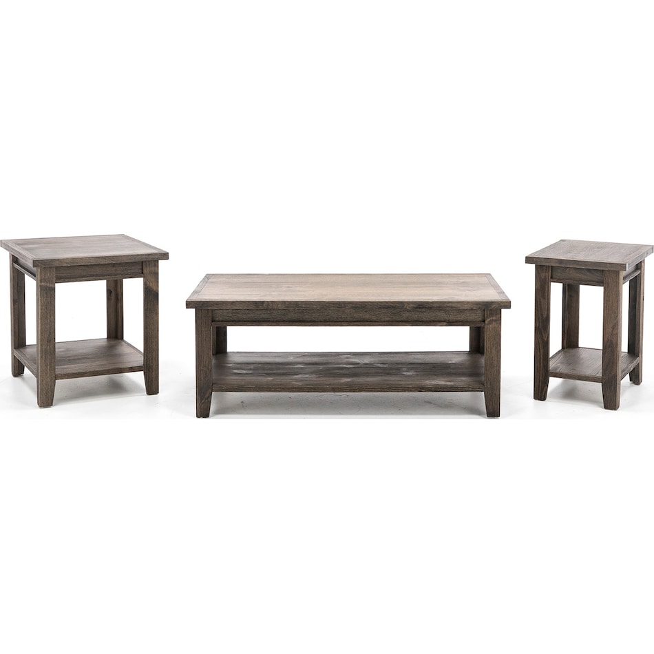 aspen furniture llc brown end table   