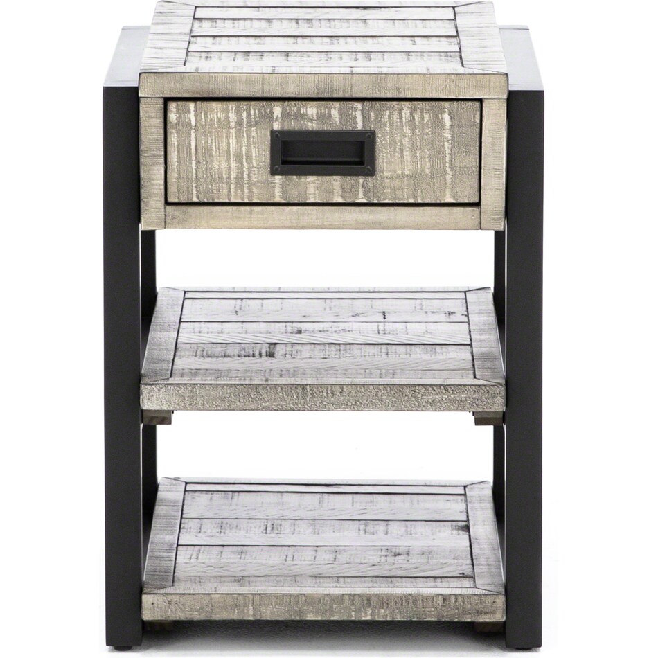 aspen furniture llc grey chairside table grays  