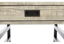 aspen furniture llc grey chairside table grays  