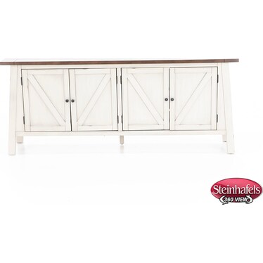 Harbor 84" Prairie White Console
