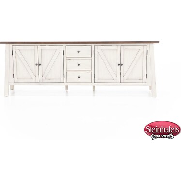 Harbor 96" Prairie White Console