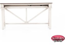 aspen furniture llc white sofa table  image farmh  