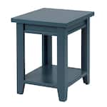 aspn blue chairside table grv  