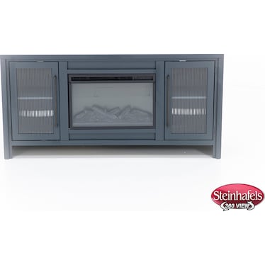 Reed Malta Blue 66" Fireplace