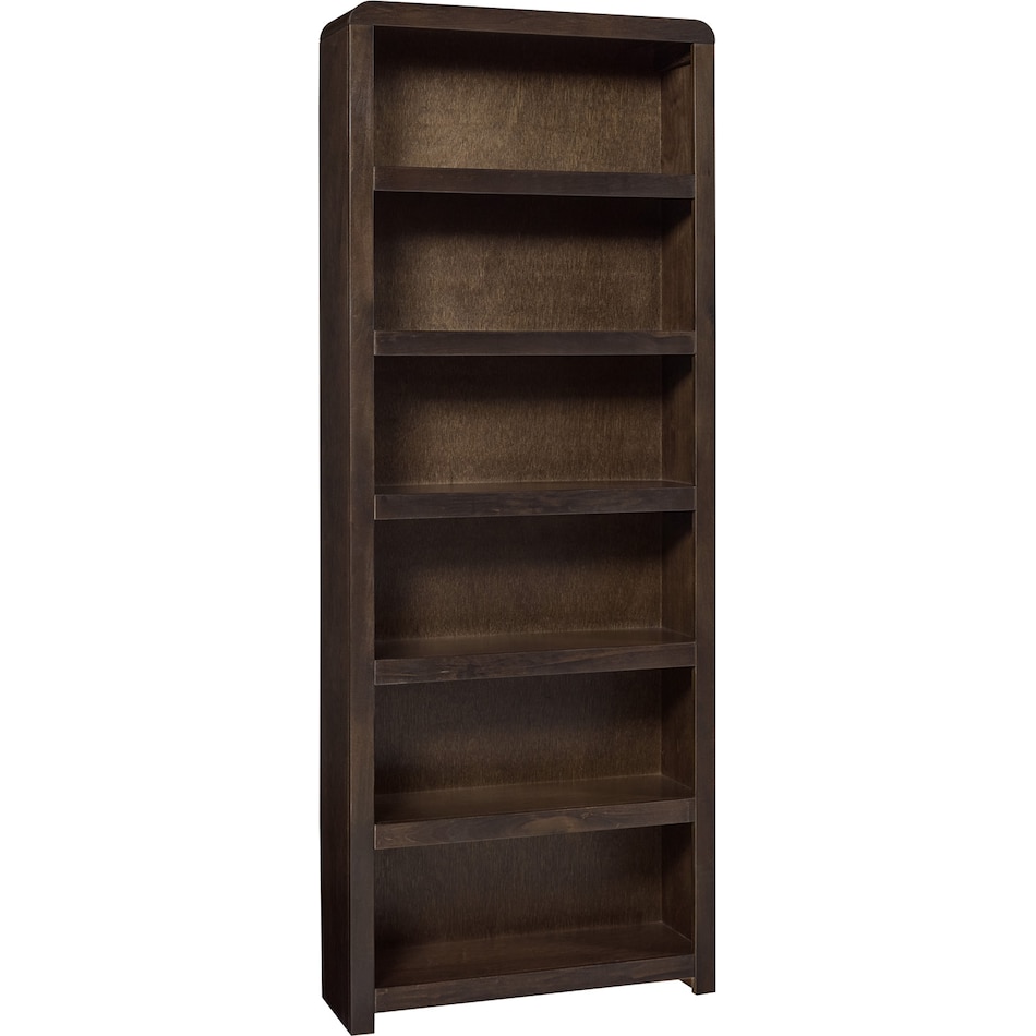 aspn brown bookcase ess  