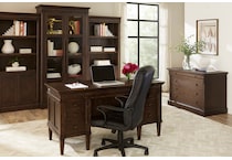 aspn brown bookcase mdn  