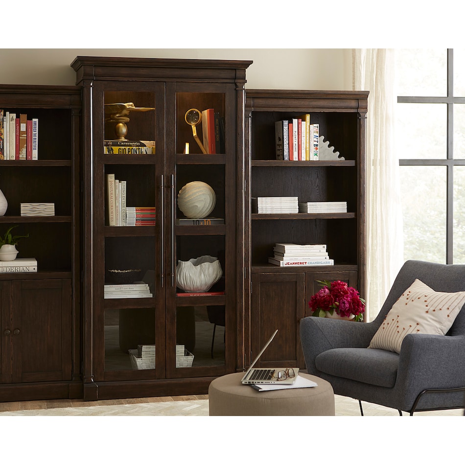 aspn brown bookcase mdn  