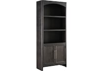 aspn brown bookcase mink  